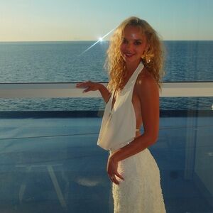 Arcina Ori White Floral Maxi Dress